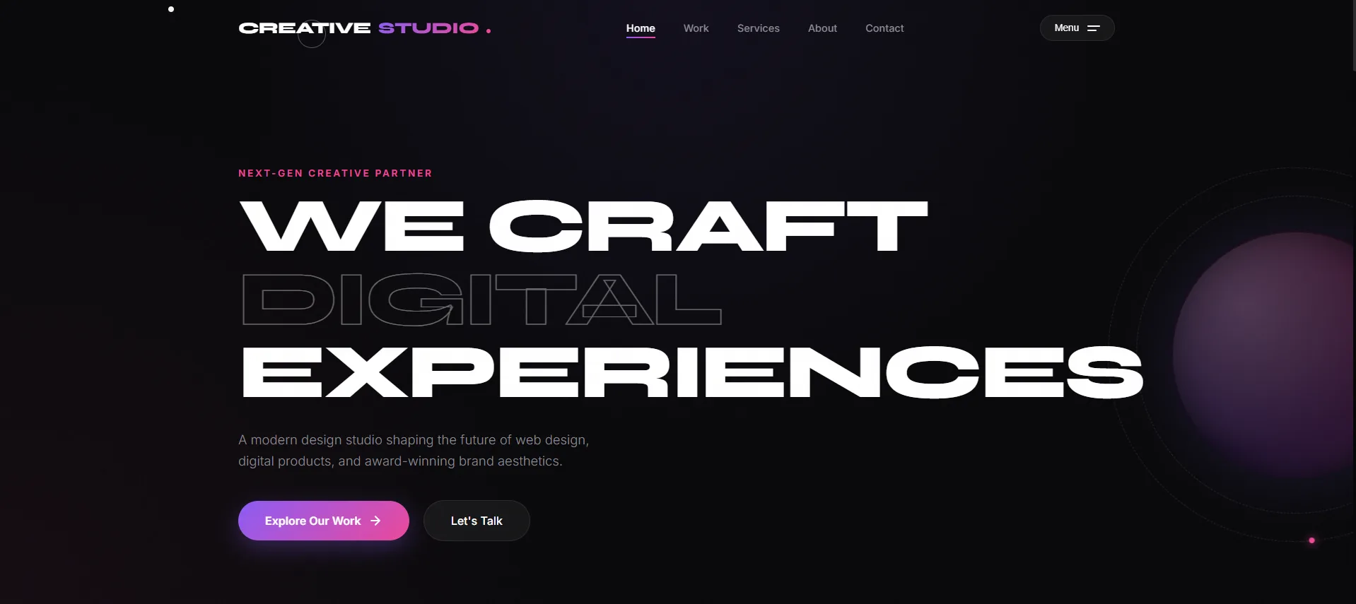 Paris Creative Studio — Free HTML Template
